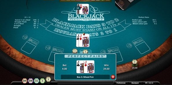 blackjack 21+3 nedir